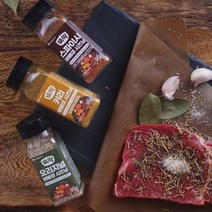 간편 캠핑요리 시즈닝 6종 양꼬치 스테이크 바베큐 치킨 구이요리 시즈닝 찌개 국물요리 분말스프 차박 캠핑 간편조리 분말시즈닝