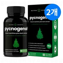 누트라챔프 피크노제놀 200mg 60정 2개