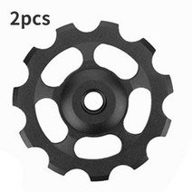 2pcs 자전거 후면 Derailleur 11T 산악 부품 Ultralight 알루미늄 합금 승마 장비, 01 black