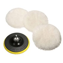 차량광택기 5Pcs/Set Polishing Pad For Car Polisher 4 Inch Circle Buffing Tool Kit Discs Auto Cleaning Goo, [01] 3inch 80mm