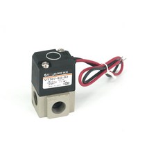 12vdc24vdc110vac220vac 14 quotbsp 포트 몸체 3 솔레노이드 밸브 직접 작동 고무 씰 vt3073 port solenoidsolenoid valvevalv, dc12v