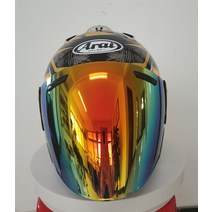 아라이 헬멧 반모 클래식 스쿠터 경량 할리, 5-골든 나이프 가드-컬러 골드 렌즈 포함