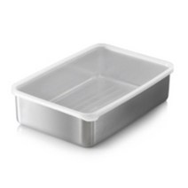 국산 스테인레스 밀폐 반찬 용기 밧드 다양한 사이즈 재료 위생 보관통 보존식 27종, 스텐 납작이 3호
