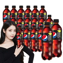 펩시콜라 제로 500ml x 20펫 라임향 탄산음료 제로콜라 음료수 펩시제로