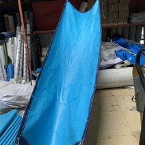 박느 짐 내리기 천막 빌라 옥상 짐 옮기기 타포린, 블루 더블 블루 5x1.9m