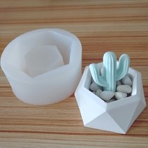 수제몰드 - 육각화분 (1구)(3D)
