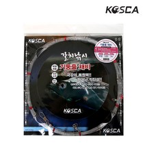 코스카 갈치낚시 기둥줄채비 투명 40호 선상낚시전용 8단 10단 12단, 12단{2206025596032}