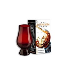 정품 선물 상자에 담긴 글렌캐런 GLENCAIRN 레드 위스키 잔
