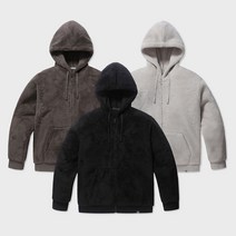 남녀공용 보아 플러피 후드 집업 _PHC4TC3333
