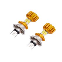 대림 프리윙 오토바이 골드에디션 LED 전조등 H4 1pcs, 1개