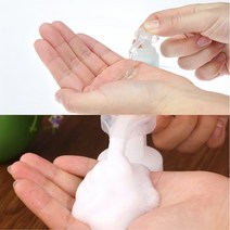 HISHOME 투명 사각 펌프용기 거품펌프 일반펌프 디스펜서 소분용, 거품펌프-250ml