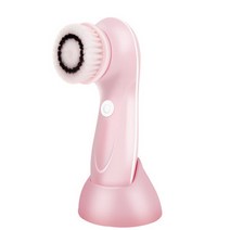 충전식 클렌저 전동클렌징 브러시 브러시 페이스 모공청정기 미용 전동클렌져 세안브러쉬 모공세안 전동세안기 진동클렌져, 01.붉은색