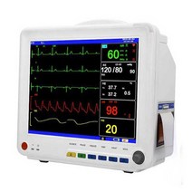 심전도측정기 환자 모니터 차트 감시 장치 의료용, 수술실중환자실장비(표준구성+배터리)
