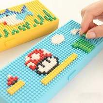 나노블럭필통 나노블럭 다용도케이스 필통 플라스틱필통, 남자