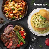 [프레시지] 블랙라벨 시그니처 스테이크SET(블랙라벨스테이크+감바스알아히요+바질크림빠네파스타), 단품