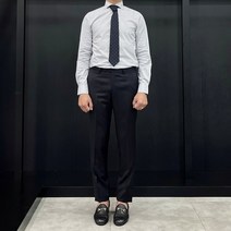 지오송지오 스트라이프 드레스 셔츠 라이트블루 ZE5DS511LB