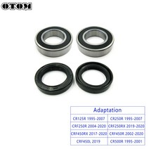 OTOM 오토바이 전면 6904 후면 6905 휠 베어링 허브 오일 씰 키트 혼다 CRF250R CRF450R CRF250X CRF450RX 부품, [01] 6904