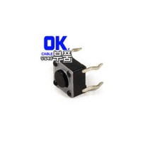 OK부품-케이블/젠더 PP1103-4번 4P 기판용 택트스위치- 5개 (6 x 6 x 4mm(0.8)