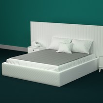 [ 미니 mini 단일난방 ] 포레몽 9개 특허 온수매트 침대형 BTM-501S, 침대형 퀸(1500x1900), 분리난방