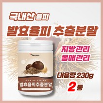 국내산율피 발효율피추출액 플란타김치유산균 율피가루 발효율피분말 230g, 2통