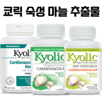 쿄릭 쿄땡 숙성 마늘 보충제 약들약 고약사 마늘영양제 마늘 추출물, 100정