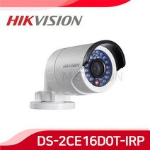 하이크비전 DS-2CE16D0T-IRP 3.6mm 210만화소 HD-TVI 전용 실외 뷸렛 CCTV 방수 카메라, 정품 CCTV 전용케이블 30M, 어댑터 미포함