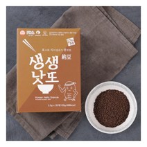 [청보마을] 프리미엄 발효 생생낫또(쥐눈이콩) 3.5g x 60포 / 2박스, 2개, 상세 설명 참조