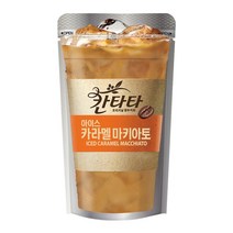 롯데칠성 칸타타아이스 카라멜마끼아또 230ml 10개 파우치 추천, 롯데-칸타타카라멜파우치230㎖(1