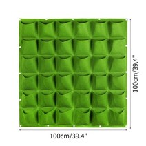 수태지지대 식물재배기 줄기유인망 수태매다는 성장 가방 실내 수직 정원 펠트 식물 냄비 장식용 벽걸이, 04 S5