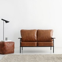 마켓비 DELU 2인소파 1665, 카멜 2310.5568