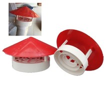 PVC 지붕 에어 벤트 그릴 75mm 110mm 160mm 원형 덕트 환기 커버 아웃렛 루브르 파이프 엔드 캡 시스템, 110cm, 110cm