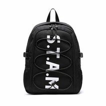 가방팝 스탐 Logo Basic backpack (Black) 백팩