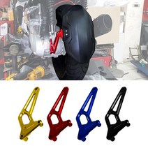 혼다 PCX125 21- 휀다 튜닝 머드가드 리어 휠 흙받이 물받이 커버, 레드, 1개