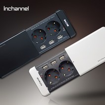 빌콘 인채널 맥스 도트 스마트 USB 슬라이드 빌트인콘센트 IDT00 IBC-001, B1_빌콘 맥스 _티타늄실버_IBC-001TS