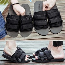신혼여행 스트랩 샌들 찍찍이 찍찍이 여름 슬리퍼