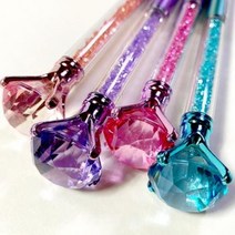 보석볼펜 럭셔리 쥬얼리, 인디핑크, 인디핑크