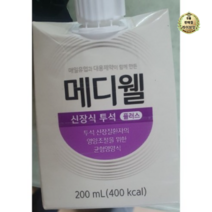 엠디웰 메디웰 신장식 투석 플러스 균형영양식 200ml x 6팩 1개, 8세트