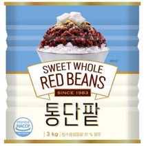 대두식품 화과방 빙수팥 3kg, 1