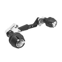 2022 야마하 NMAX125 머플러 슬라이더 가드 엔맥스 바이커스 21-22, Silver - 실버+볼트1