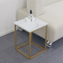 심포니 보조의자 전화대 화장대 의자 미니 골드의자 스툴, 기본형-골드 마블