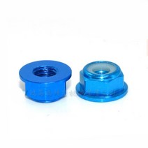 번데기너트 퀵서트 인서트너트 10pcs M2 M3 M4 M5 M6 알루미늄 플랜지 나일론 잠금 너트 알루마이트 레드/, Light Blue