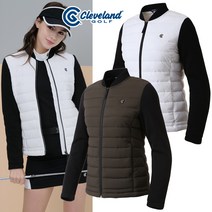 클리브랜드골프 클리브랜드골프 듀얼리스 스타디움 풀집업 여성 패딩자켓/골프자켓/골프웨어_CGKWJK147p