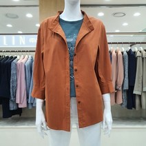 프렐린 자켓형 7부 소매 블라우스 RBB203S60