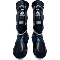 아디다스 태권도 킥슈즈 발등 정강이 보호대, 레드