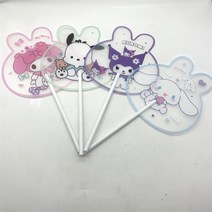 산리오 캐릭터 하트 부채 049637, 시나모롤, 1개
