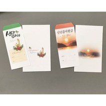 153mart 성탄절감사헌금 신년예배 송구영신 교회헌금봉투, 100매, 신년감사1)