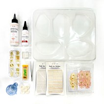 리니팜 레진 구름 티코스터 만들기 세트 아트 DIY