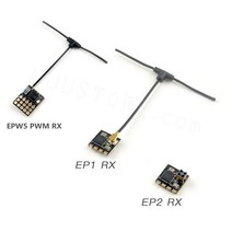 DJI 호환 Happymodel EP1 EP2 EPW5 2.4G ExpressLRS ELRS 나노 장거리 수신기 RX ES24TX 시리즈 RC 비행기, [07] 3PCS EP1