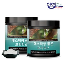 엠엠스토어 매스틱 향 품은 프리믹스 150g 2통