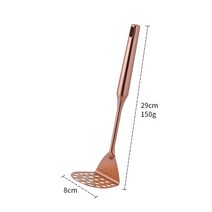 1/2PCS 스테인레스 스틸 감자 사수기 Ricer 과일 야채 분쇄기 Puree 마늘 Presser 주방 용품, Rose Gold L